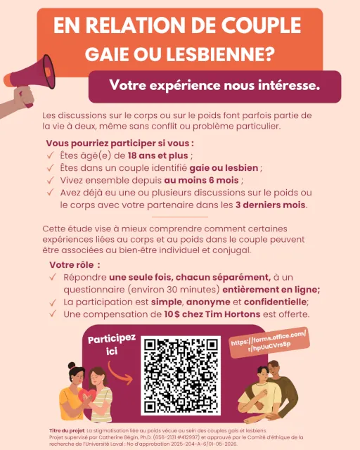 Affiche de l'appel